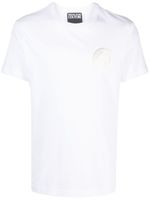 Versace Jeans Couture t-shirt en coton à logo imprimé - Blanc