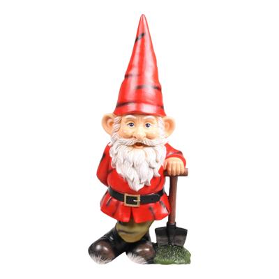 Farmwood Kabouter met Schop tuinbeeld Farmwood Kabouter met Schop tuinbeeld