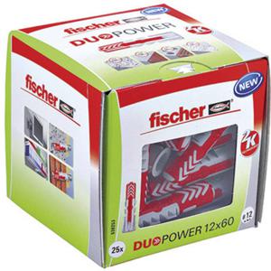 Fischer DUOPOWER 12x60 LD 2-componenten plug 60 mm 12 mm 538253 25 stuk(s)