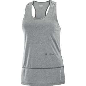 Salomon Cross run tank gfx dames - GRIJS - Dames