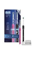 Oral-B Smart 4 4900 CrossAction Oplaadbare Elektrische Tandenborstel Powered By Braun, 2 Handvatten: 1 Roze En 1 Zwart, 3 Poetsstanden, 2 Opzetborstels