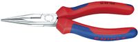 Knipex Platspitse tang met zijsnijder verchroomd 140 mm - 2505140