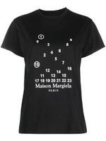 Maison Margiela t-shirt en coton à motif signature - Noir - thumbnail