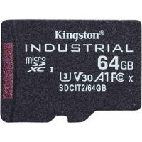 Kingston Technology Industrial flashgeheugen 64 GB MicroSDXC UHS-I Klasse 10 - thumbnail