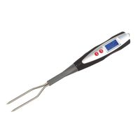 Digitale RVS BBQ / barbecue / keuken vlees thermometer 38 cm - thumbnail