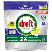 Vaatwastabletten Dreft All-in-1 professional lemon 90stuks - thumbnail