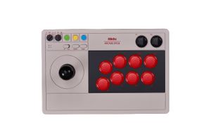 8Bitdo Arcade Stick Grijs Bluetooth/USB Joystick Analoog/digitaal Nintendo Switch, Nintendo Switch Lite, PC