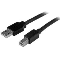 StarTech.com 15 m actieve USB 2.0 A-naar-B-kabel M/M - thumbnail