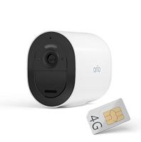 Arlo Go 2 3G/4G LTE draadloze beveiligingscamera, SIM-kaart (lokale opslag) of WiFi IP Cam, 1080p HD, 130˚ kleurennachtzicht, sirene&spotlight, bewegingsdetectie, incl. proefp. Arlo Secure, 1cam, wit