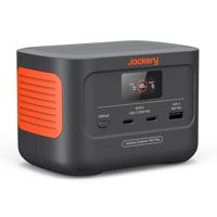 Jackery Explorer Mini Draagbare Elektrische Generator 100 Plus, 99Wh/31000mAh LiFeP04 Batterij Onverwoestbaar, 3 USB-A/C-poorten 128 W Max Output, Grootte met één hand voor Zakelijke Reizen en