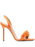 Aquazzura sandales Chain Of Love 115 mm - Orange