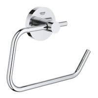 GROHE Essentials closetrolhouder zonder klep chroom 40689001 - thumbnail