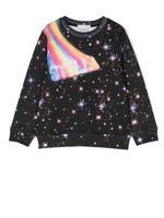 Stella McCartney Kids sweat à logo étoile imprimé - Noir