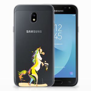 Samsung Galaxy J3 2017 Telefoonhoesje met Naam Horse Color