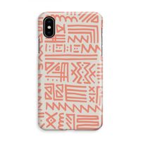 Marrakech Pink: iPhone X Volledig Geprint Hoesje