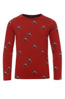 Common Heroes Jongens shirt AOP - Rood