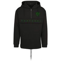 FC Eleven - Portugal Anorak Hoodie - Zwart