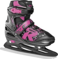 Roces Kinder Ijshockeyschaatsen Jockey Ice 2.0 Zwart/Roze - 30-33 - thumbnail