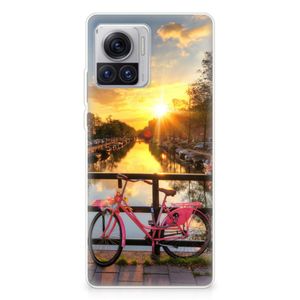 Motorola Moto X30 Pro Siliconen Back Cover Amsterdamse Grachten