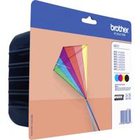 Brother Inktcartridge LC-223 Origineel Combipack Zwart, Cyaan, Magenta, Geel LC223VALBPDR - thumbnail