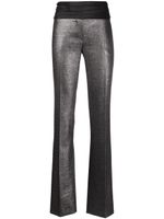 Gianfranco Ferré Pre-Owned pantalon à coupe droite - Noir