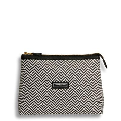 Otis Batterbee The Essential Wash Bag Black Deco