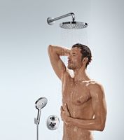 Hansgrohe Ecostat S afbouwdeel Inbouwthermostaat met Stop- en Omstelkraan Chroom - thumbnail