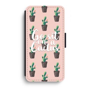 Cactus quote: iPhone XR Flip Hoesje