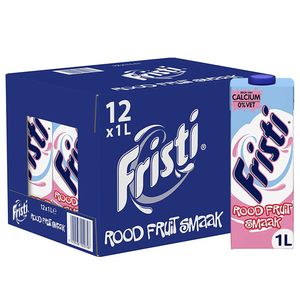 Fristi - Rood fruit - 12x 1 ltr