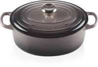 Le Creuset Braadpan Signature - Ovaal - Flint - ø 29 cm / 4.7 liter