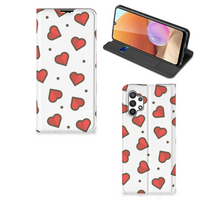 Samsung Galaxy A32 4G | A32 5G Enterprise Editie Hoesje met Magneet Hearts - thumbnail