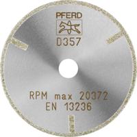 PFERD 68407103 D1A1R 75-2-10 D 357 GAG Diamanten doorslijpschijf Diameter 75 mm Boordiameter 10 mm Duroplast, Technisch keramiek 1 stuk(s) - thumbnail