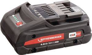 Rothenberger Accu | 18 V 4,0 Ah | Li-HD accu | 1 stuk - 1000002548 1000002548