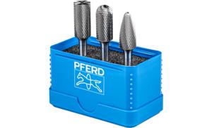 PFERD 21901312 stiftfrees Wolfraamcarbide Conical/Cylindrical Gietijzer, Roestvrijstaal 1 stuk(s)