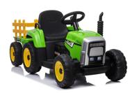 Viking Choice  Elektrische tractor ride-on – Groen – Met aanhanger
