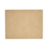 LIND DNA Placemat Leer Hippo Zand (35x45 cm)