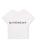 Givenchy Kids t-shirt en coton à logo imprimé - Blanc