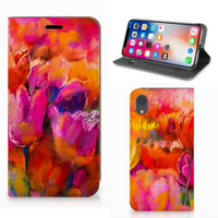 Bookcase Apple iPhone Xr Tulips - thumbnail