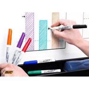 BIC Velleda Whiteboard Markers, 8st.