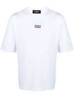 DSQUARED2 t-shirt en coton à logo imprimé - Blanc