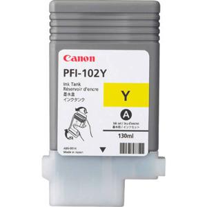 Canon Inktcartridge PFI-102Y Origineel Geel 0898B001