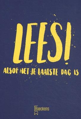 Lees! Alsof het je laatste dag is - Baeckens - Paperback (9789492616869)