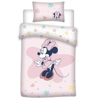 Disney Minnie Mouse Baby Dekbedovertrek Sweet - 100 x 140 cm - Katoen - thumbnail