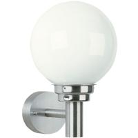 Albert Buitenlamp bol lamp Globe Opal 20cm - RVS 690227