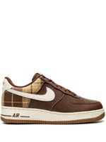 Nike baskets Air Force 1 'Plaid' - Marron