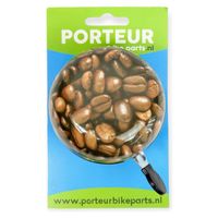 Bel Porteur ding dong groot Koffie - thumbnail