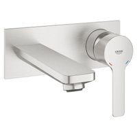 GROHE Lineare New waterbesparende afbouwdeel voor inbouw wandkraan M-size met uitloop 14.9cm supersteel 19409DC1