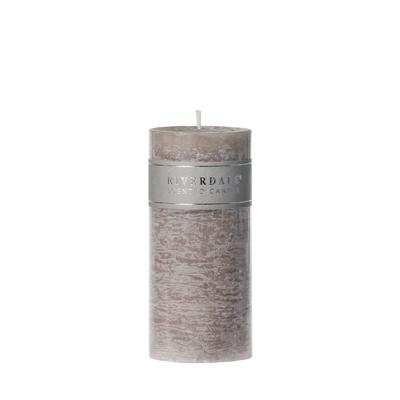 Rustieke Geurkaars Jasmin Tea light grey 7.5x15cm