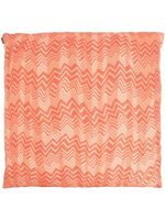 Missoni Home coussin Belize à motif en jacquard - Orange