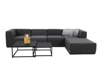 Liberty/Royalty Sunbrella loungeset met hocker - Sooty - 7-delig - thumbnail